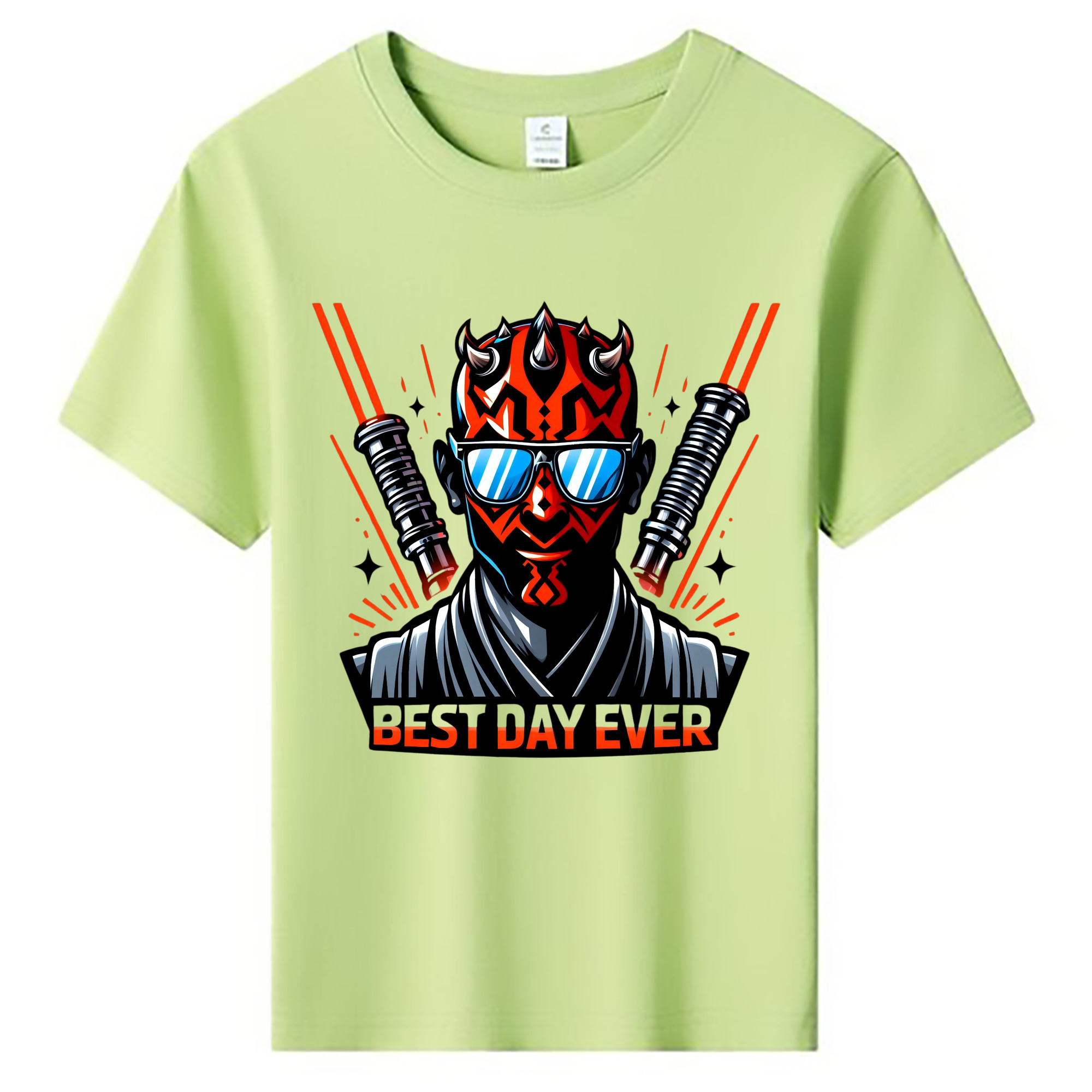 （画像用） スター・ウォーズ Star Wars 綿100％キッズTシャツ（フロントプリント）